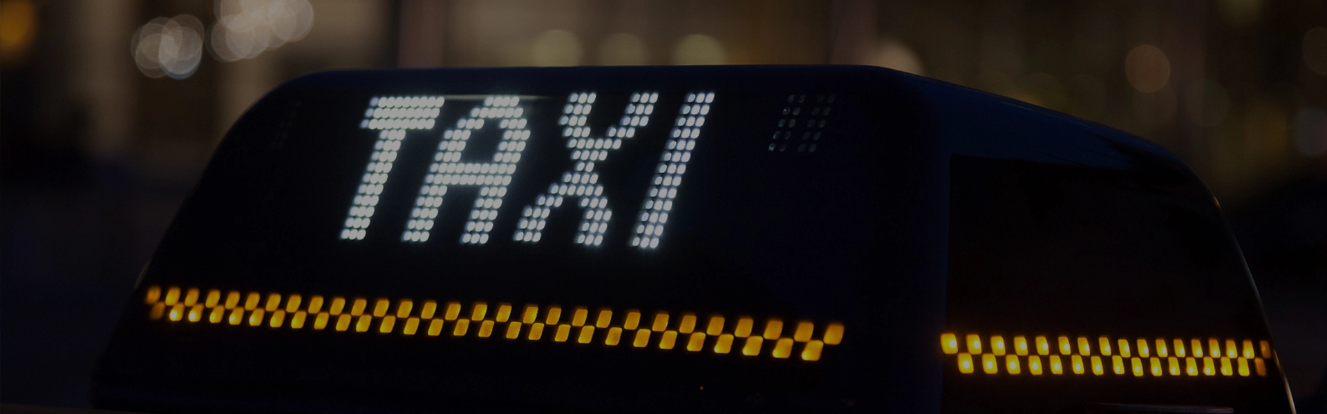 Double Sides LED Taxi Top Sign